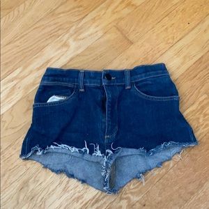 veryyy cheeky shorts